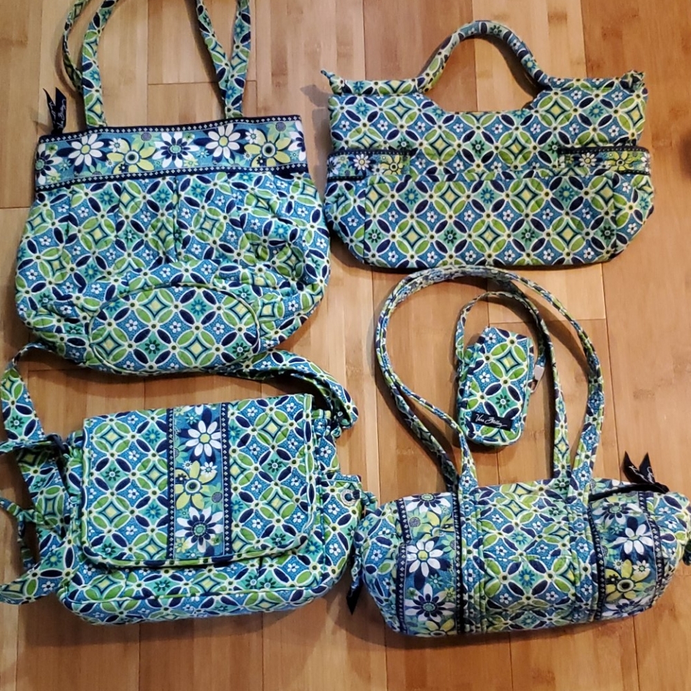 Vera Bradley Daisy Daisy Bundle of 4